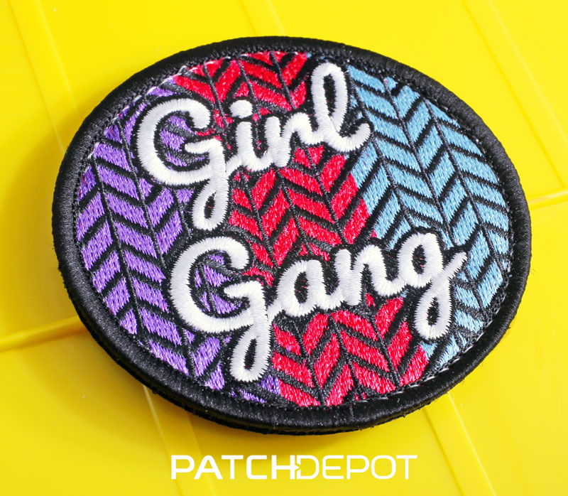 Girl-Gang-embroidered-patch